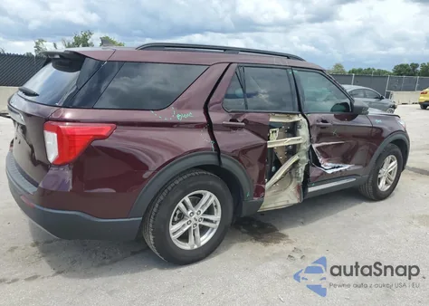 2022 Ford Explorer Xlt z USA, uszkodzony, nr VIN 1FMSK7DH2NGA14679